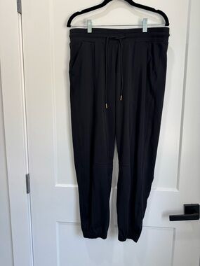 ZYIA Women’s  Black Jogger Sweatpants with Drawstring